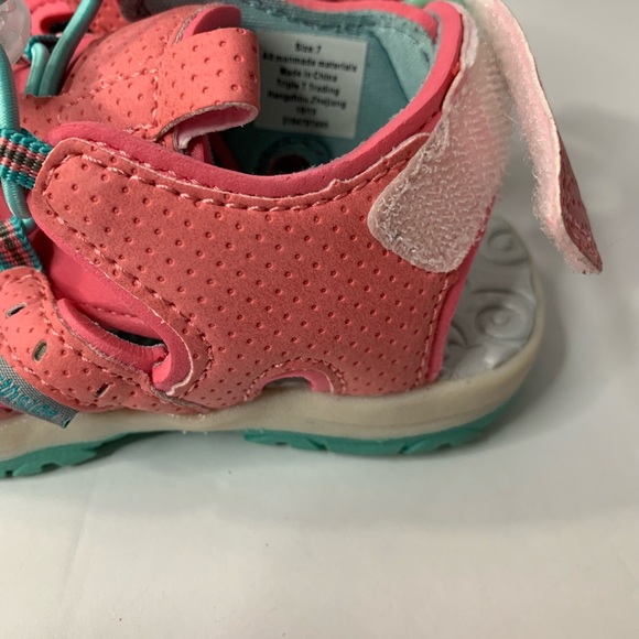 Northside girls outdoor shoes-sandals pink/ blue size 7, 9, 10,various NWOT - Picture 6 of 14